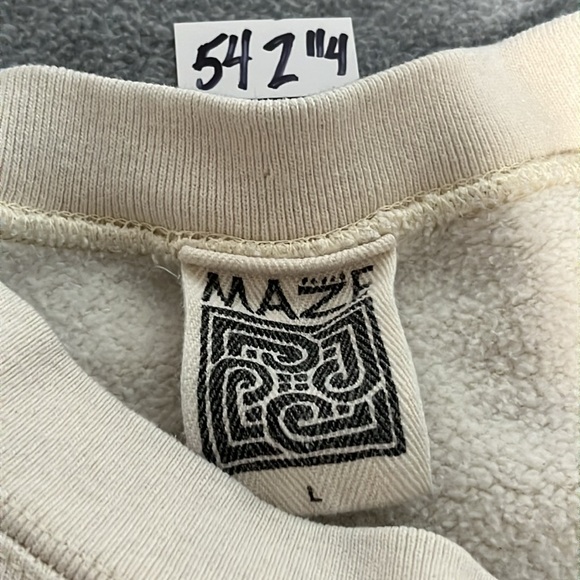 Maze 1995 Ho Ho Ho Sweatshirt Large Vintage Christmas Athletic Athleasure - Picture 2 of 12